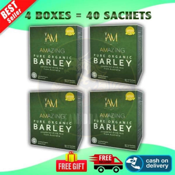 Pure Organic Barley 2 Boxes (20 SACHETS)